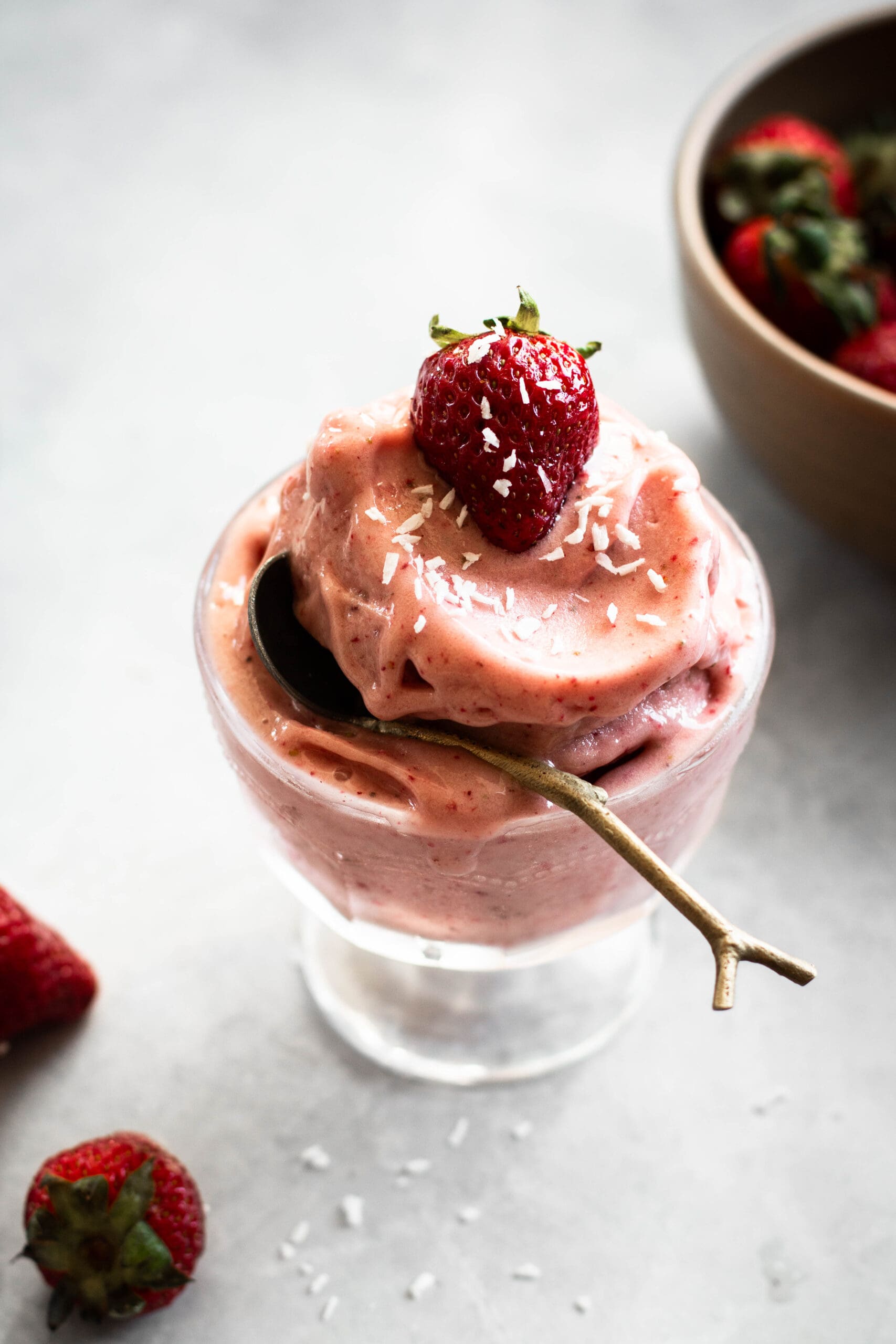 Ingredient Strawberry Banana Ice Cream: Healthy & Guilt-Free Dessert